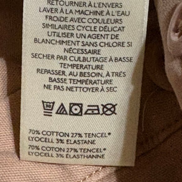 PILCRO Anthropologie Millie Low Slung Barrel Pants Size 28 Paint Splatter ~EUC - Picture 14 of 15